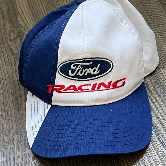 Ford Racing Cap in Blue and White - Picture 9 of 9